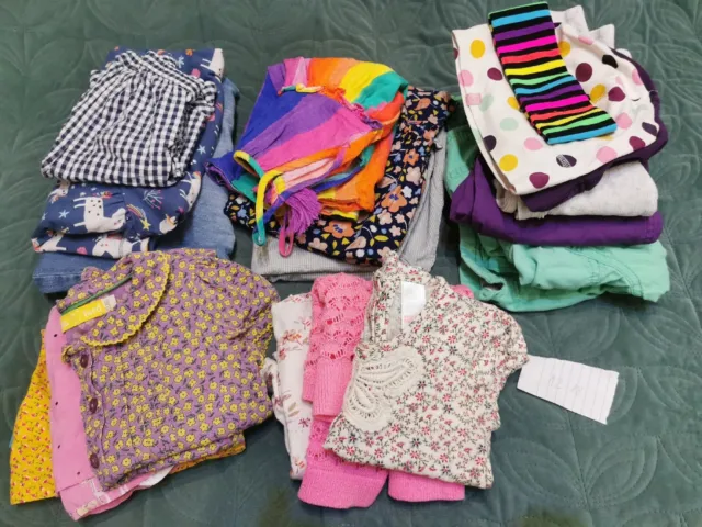 18 items Baby Girl Clothes Bundle 12-18m Little Bird Next Zara Dress Top Coat