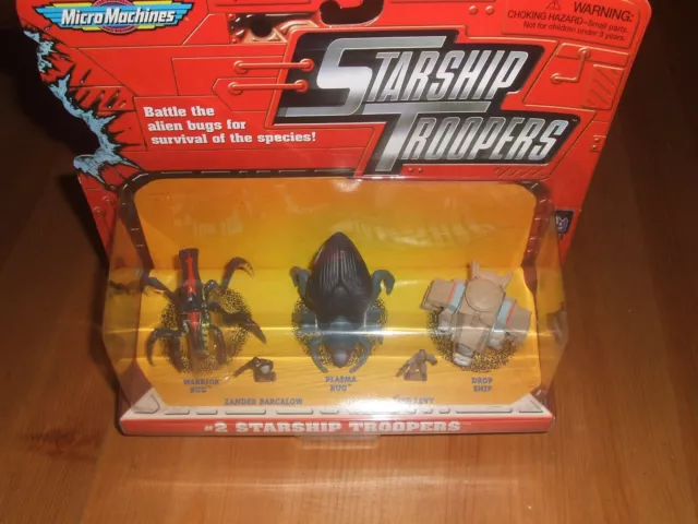 Galoob Micromachines Starship Troopers - Juego de bichos de Plasma