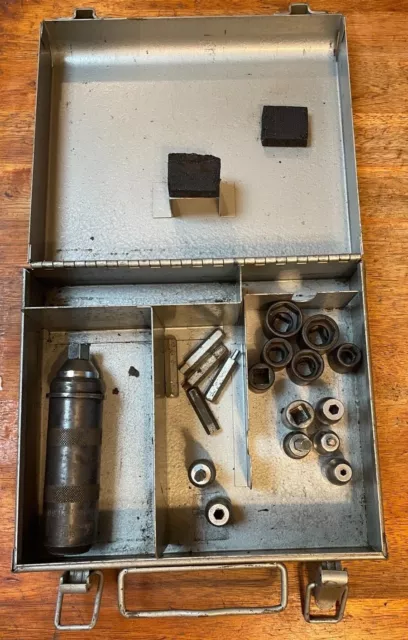 Vintage K-D Tools #2060 Impact-Driver 3/8" Drive W/12 Proto Sockets & 5 Allen Bt