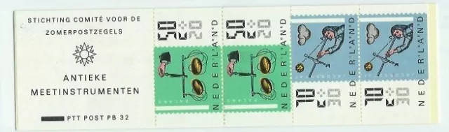 Niederlande Markenheftchen Postzegelboekje PB 32 NVPH
