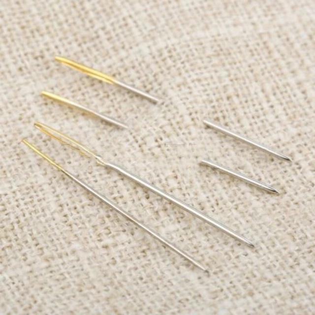 Jaiela 9 Pièces Aiguille a Laine Aiguille à Coudre, 3 Tailles