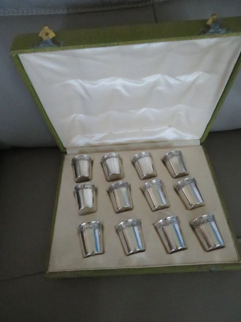 Verre à Liqueur En Argent Massif – Orfèvre CC – 16g – État D'occasion