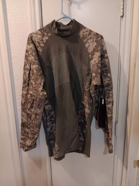 New With Tags 2X-Large ACS USGI Army Combat Shirt Digital ACU Flame Resistant
