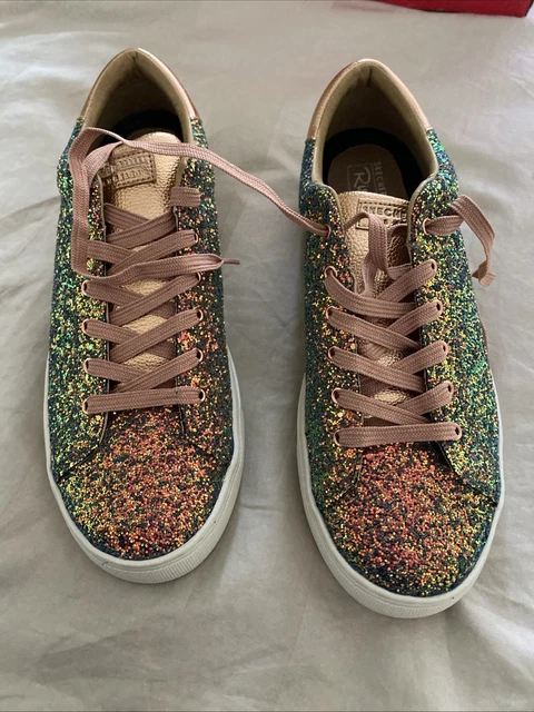 Glitter Skechers Rosegold Zapatillas Deportivas De Enfermería