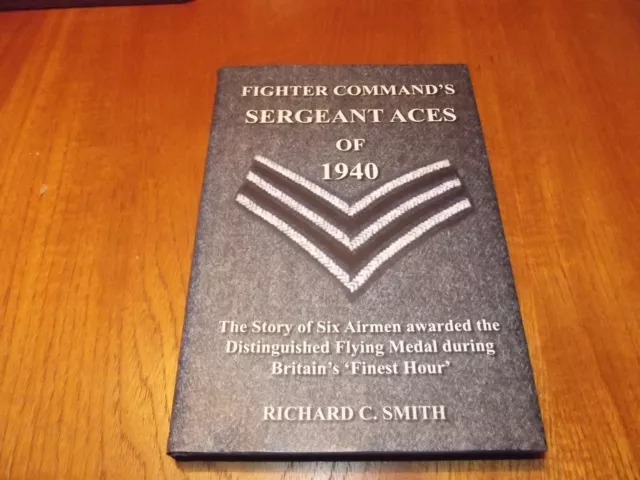 Sergeant Aces of 1940  - Author signed copy - RAF WW2 Battle of Britain book