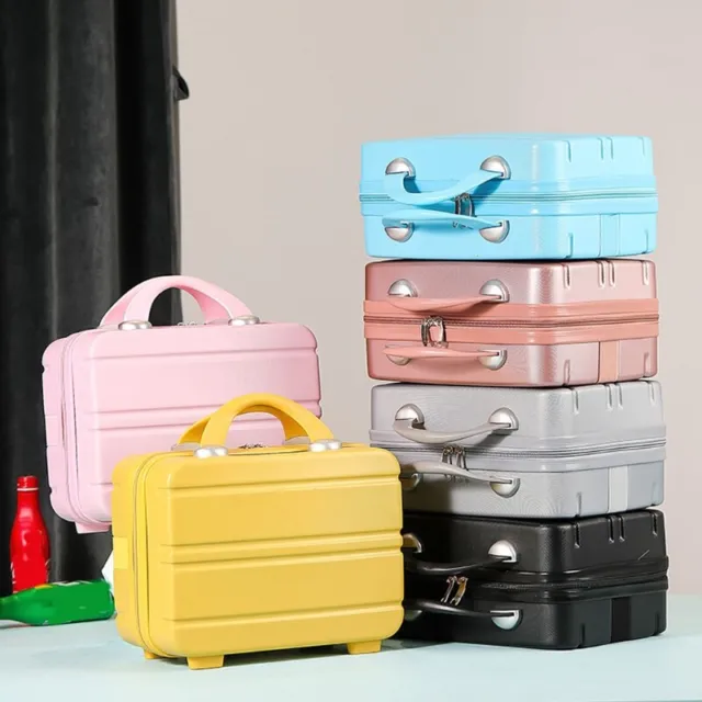 Travel Hand Luggage Cosmetic for Case Small Makeup Carrying Pouch Mini Suitcase