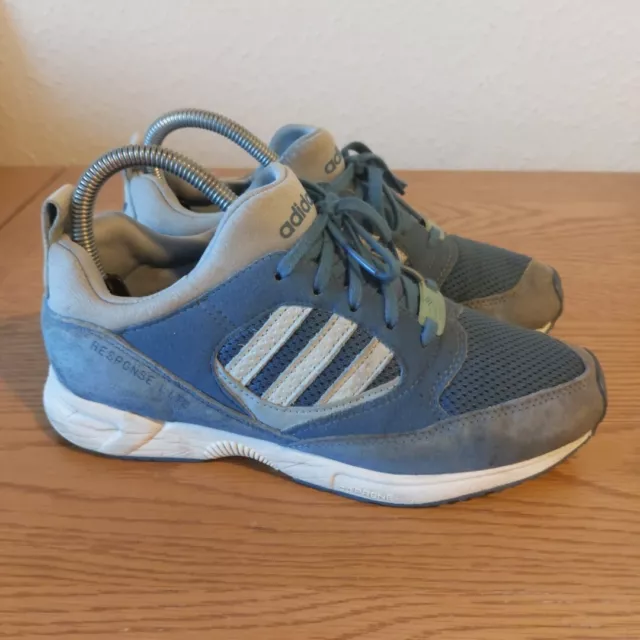 Adidas Torsion Response Lite M19264 blaue Turnschuhe Schuhe Größe UK 4,5.  Gebraucht