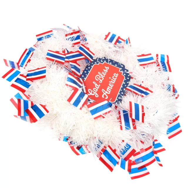 USA Flag Patriotic Wreath for Door/Home Decoration-DH