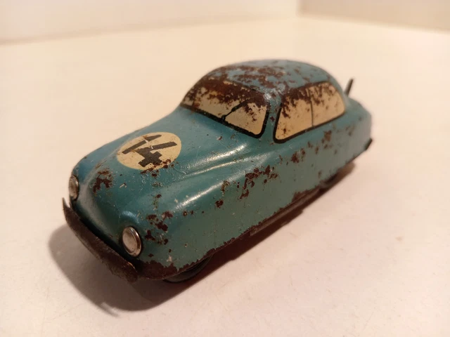 VINTAGE JOUET ANCIEN En Tôle, Circuit Panaméricaine Jouef An