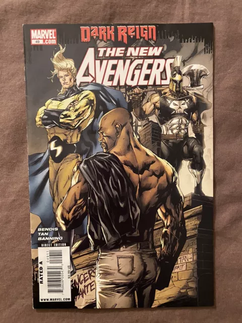 The New Avengers #49 Marvel 2009 First Appearance Dark Avengers NM-