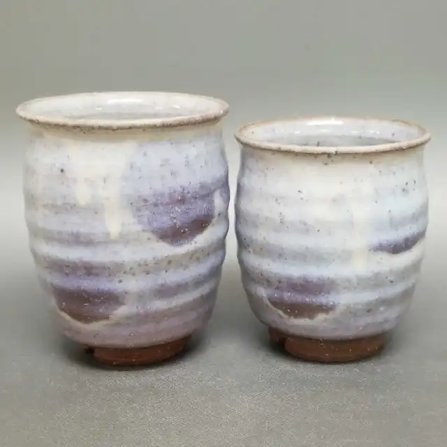AK16)Japanese Pottery Hagi ware Yunomi/Tea Cup  by Yuuka Matsuo