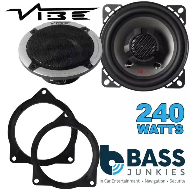 Vibe PULSE 2-Way 240W Coaxial Speakers to fit BMW 3-Series 2011-19 Front or Rear