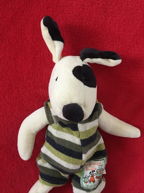 Doudou Peluche Julius le chien de La Grande Famille Moulin Roty NEUF 2