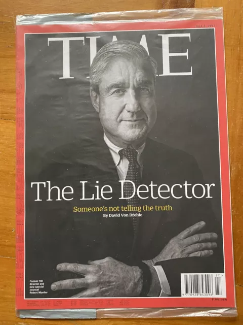 TIME MAGAZINE 2017 The Lie Detector Mueller Opiod Crisis NASA Telesc NEW SEALED