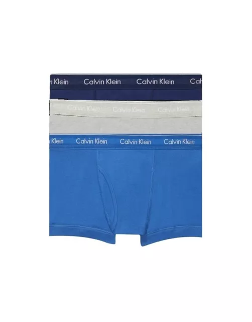 Calvin Klein Men's NB4002935 Cotton Classic Fit 3-Pack Trunk Size M