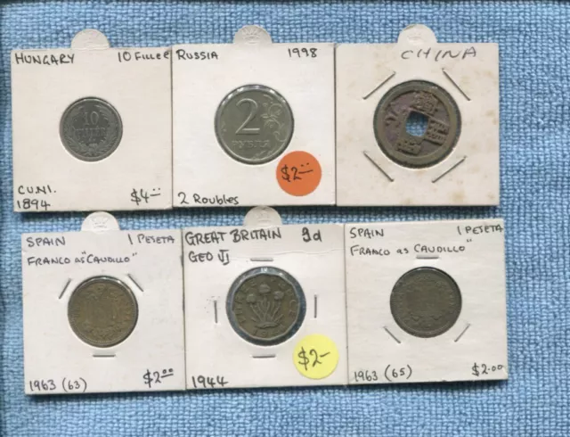 Collect of World Coins from Different Country's B-53