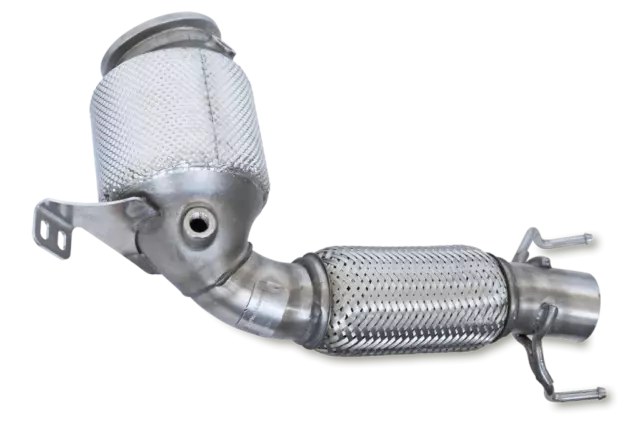 HJS Edelstahl Downpipe Mini Cooper, F54 F55 F56 F57 F60, ab 2015,