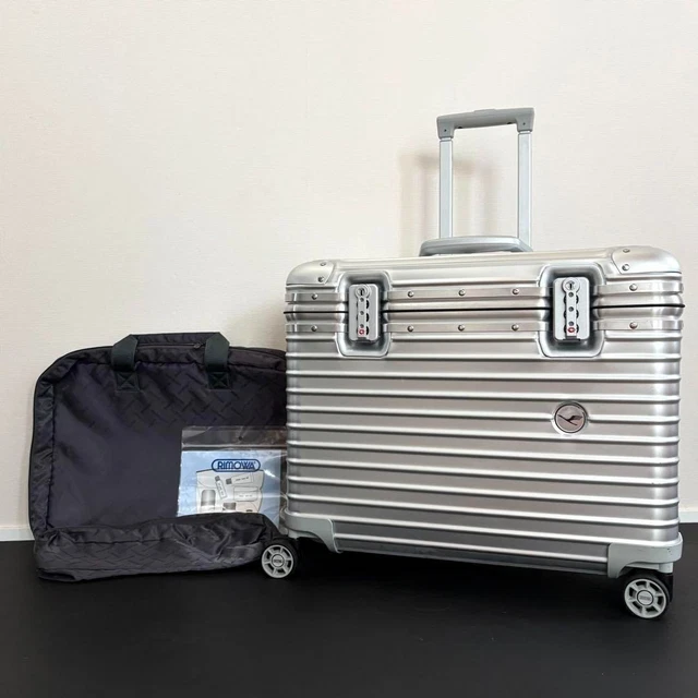 【RIMOWA】ORIGINAL PILOT SILVER 92551004 Original Pilot Case | Small Carry-On Suitcase | Silver | RIMOWA