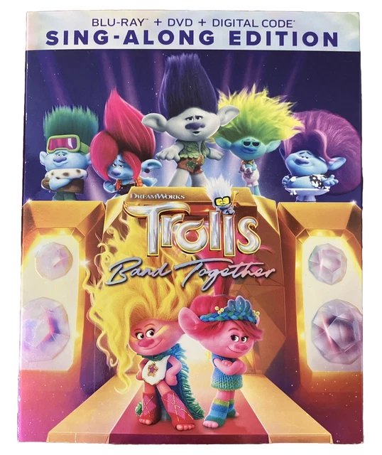 TROLLS BAND TOGETHER (2024, Bluray + DVD + numérique) SingAlong avec