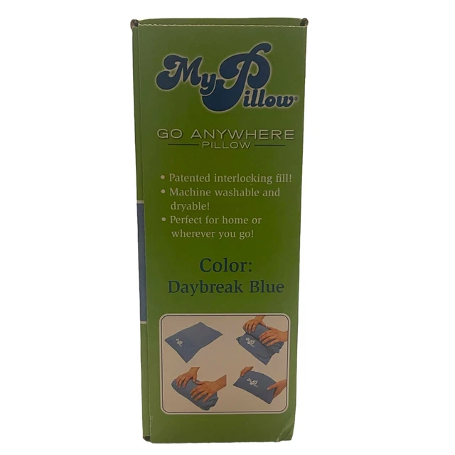 My Pillow Go Anywhere Travel 12 x 18 Inch Pillow With Bonus Roll & Go Pillowcase 6