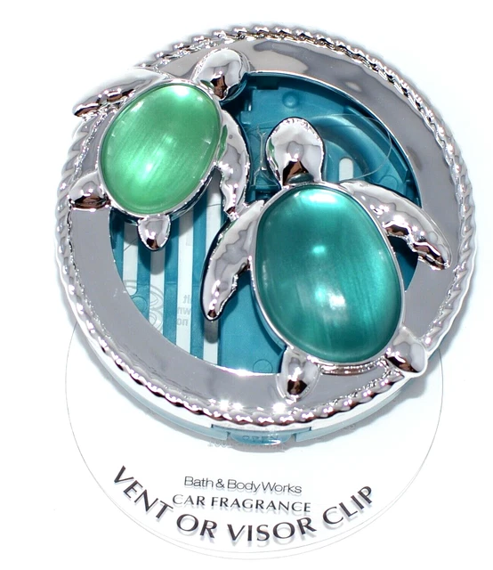 BATH & BODY Works Sea Turtles Scentportable Freshener Holder Car Visor