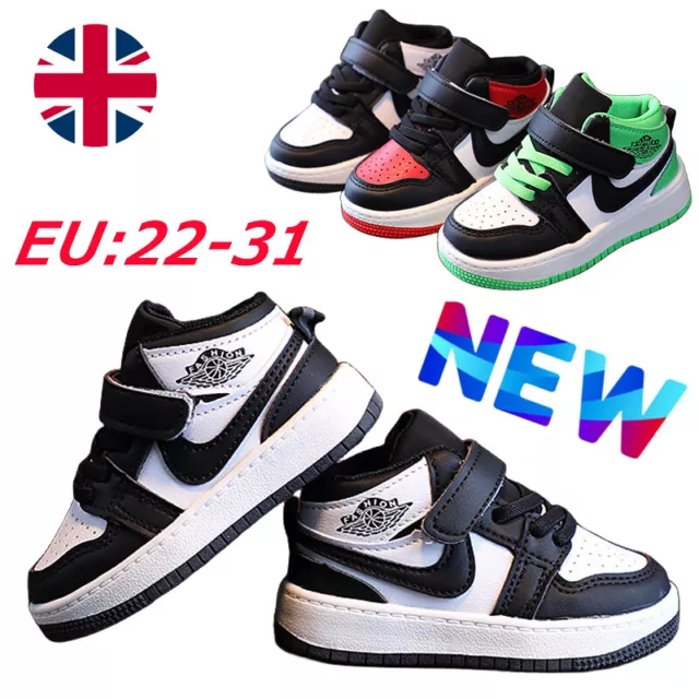 Kids Boys Girls Casual Trainer Running Sneakers Toddler School Sports Shoes Size