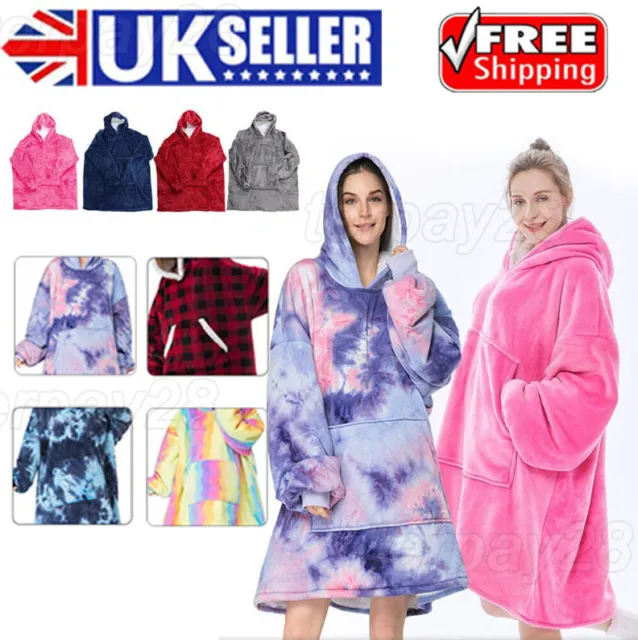 Hoodie Blanket Oversized Big Hooded Ultra Plush Sherpa Giant Sweatshirt Blanket