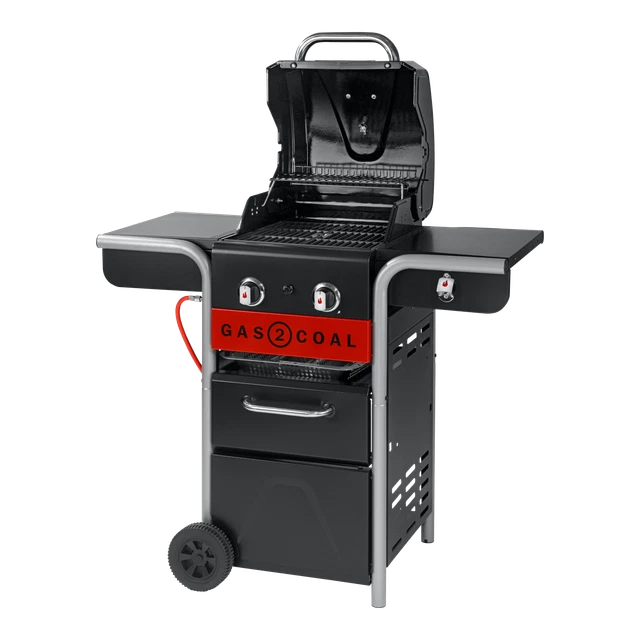 Barbecue Gaz Charbon Char-broil GAS2COAL 2.0 2B - Mail X Réduction 3