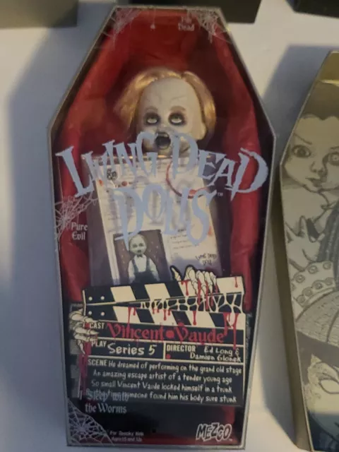 Living Dead Dolls Vincent Vaude Series 5 by Mezco Rare