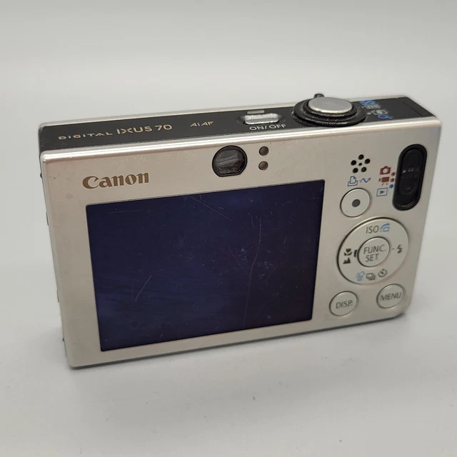 Canon PowerShot SD1000 IXUS 70 7,1 megapixel fotocamera digitale compatta argento testato 2