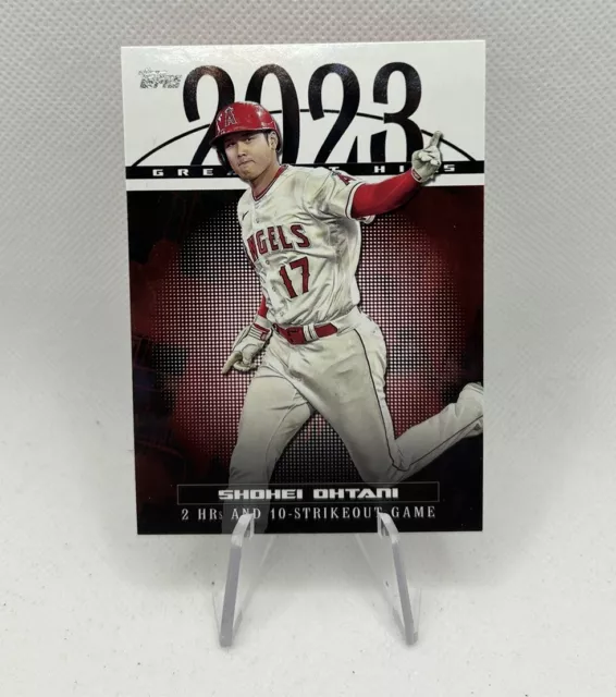 2024 TOPPS SERIES 1 Shohei Ohtani Greatest Hits 23GH13 Angels