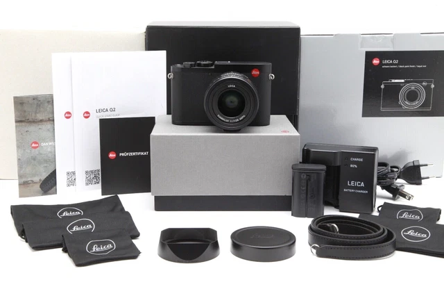 Near Mint Leica Q2 Digital Camera with Box (19050, 1 Year Leica Warranty) #42325