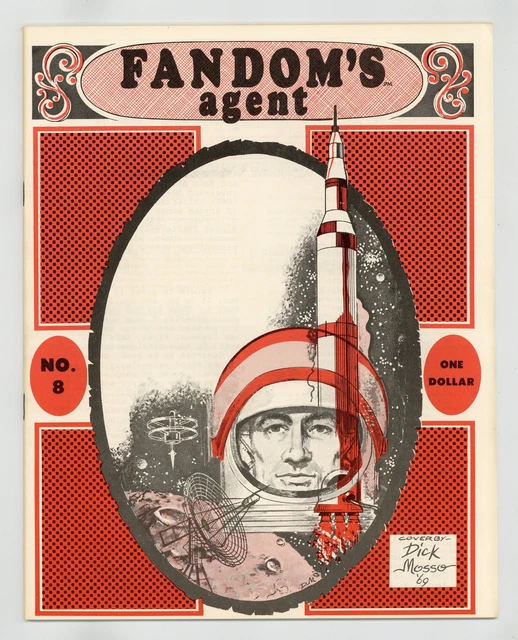Fandom's Agent Fanzine #8 VF/NM 9.0 1969