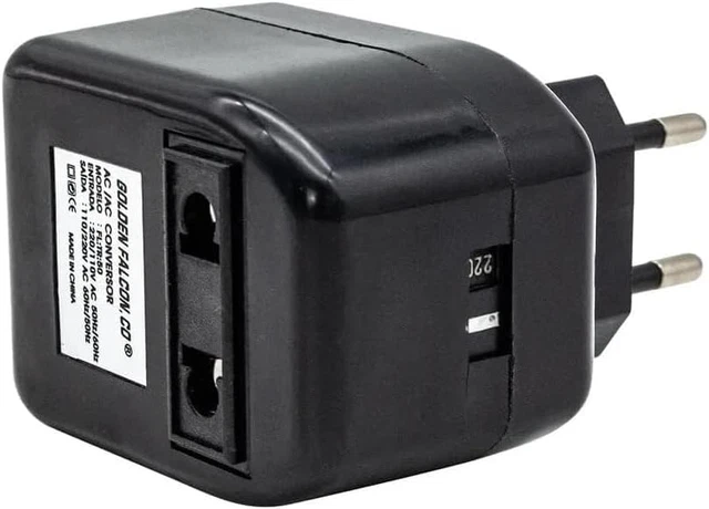 Convertitore Tensione 220V A 110V 200W - Spina UE, Per Viaggi - Foto 12