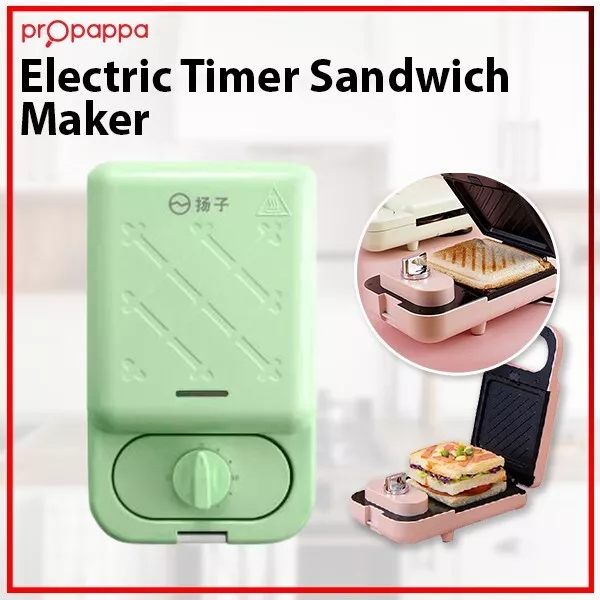 ELECTRIC SANDWICH TOASTER Non-stick Coated Breakfast Machine for Kitchen  Cooking $87.89 - PicClick AU