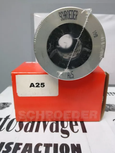 Schroeder,A25,Return Filter Element 25 Micron 3 IN Diameter 4.9 IN Long NOS