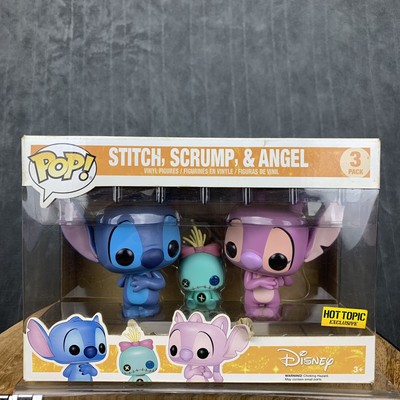 funko pop stitch and angel