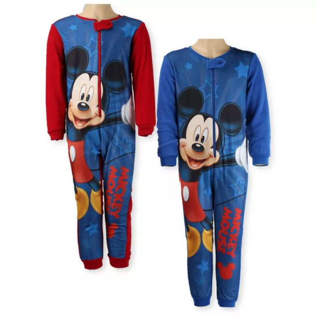 Disney Mickey Mouse Schlafanzug-Jumper Overall Gr: 98-128