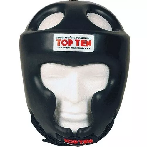 Top Ten Training Closed Face Head Guard Muay Thai Boxing Sparring Kickboxing Kar