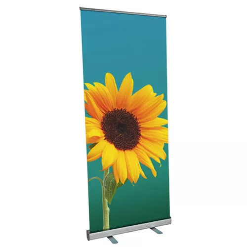 Rollup Display Premium - ohne Druck 85 x 200 cm - Roll Up mit Klemmleiste