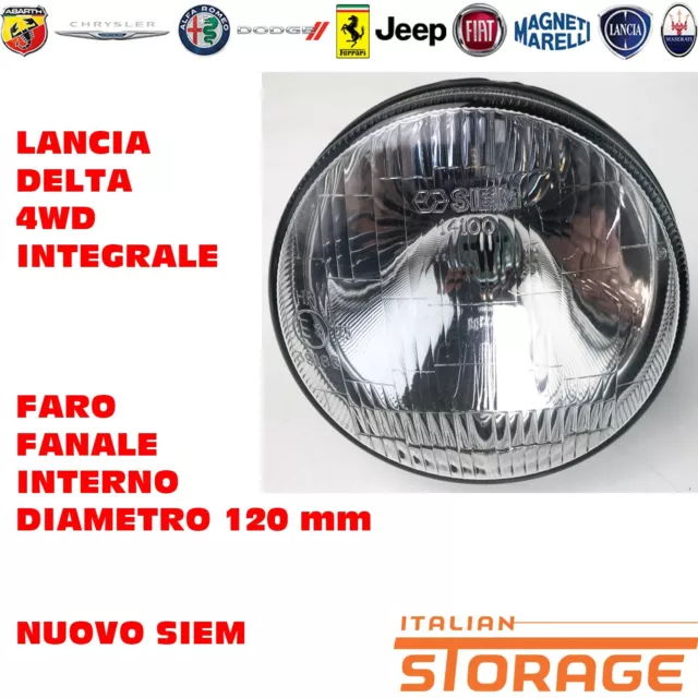 Lancia Delta 4Wd Integrale Faro Fanale Interno Nuovo Siem 11931 712033488169