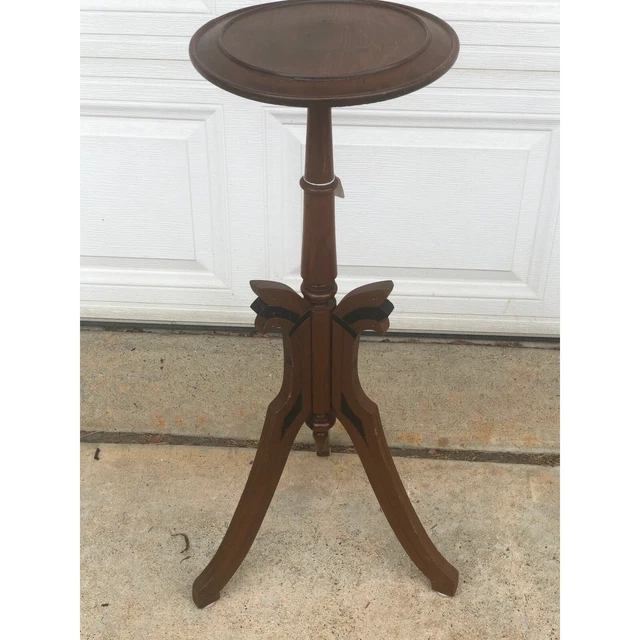 ANTIQUE 1800’S VICTORIAN Oak Fern/ plant stand pedestal 395.00 PicClick