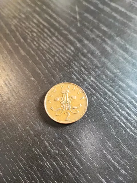 Großbritannien 2 New Pence 1971