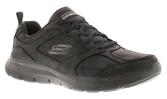 SKECHERS WOMENS TRAINERS Flex Appeal 4 0 Lace Up black rose gold