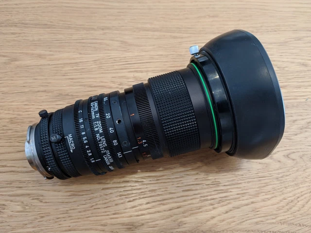 CANON TV ZOOM Lens J15x9. 5B 9.5-143 1:1.8 for spares £29.99