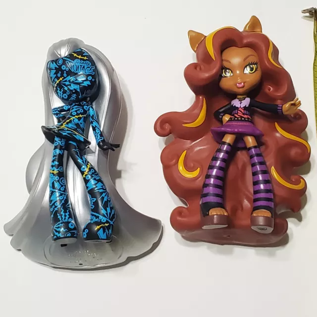 Monster High Clawdeen Wolf +frankie chase variant 4" Vinyl Doll Figure  2014