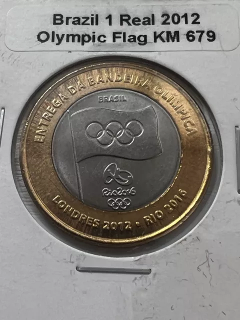 2016 Brazil Rio 2016 Olympic “Olympic Flag Handover” Coin WC#60