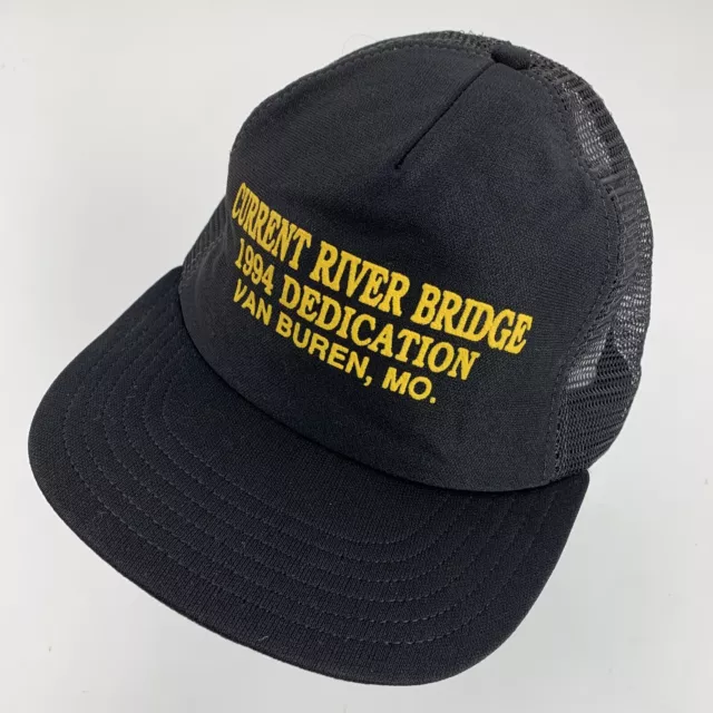 Current River Bridge 1994 Dedication Van Buren MO Ball Cap Hat Snapback Trucker