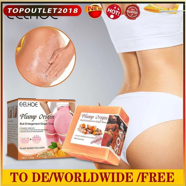 Body Face Cleansing Ginger Butt Lift Soap Buttocks Sculpting and Moisturizing