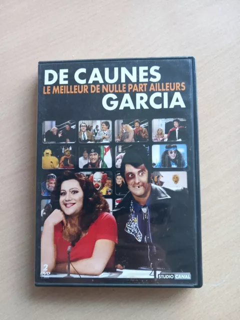 Dvd De Caunes-Garcia (coffret 2 DVD) : Le Meilleur de nulle part ailleurs